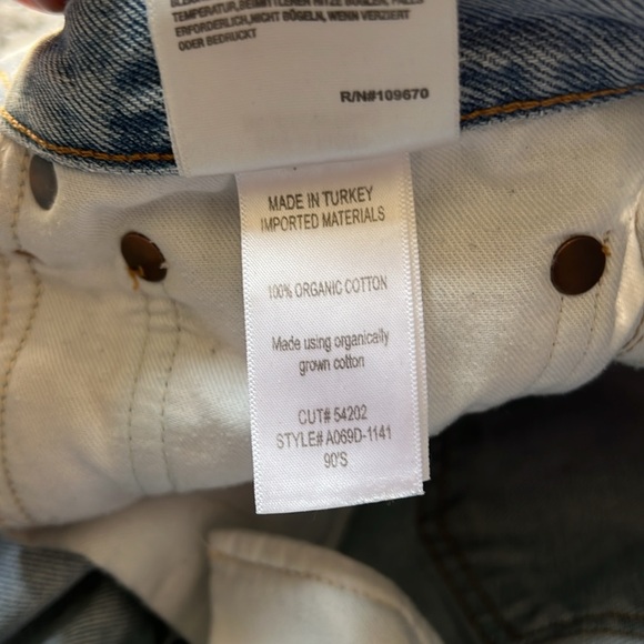 Agolde 90'S PINCH WAIST HIGH RISE STRAIGHT - Picture 8 of 8